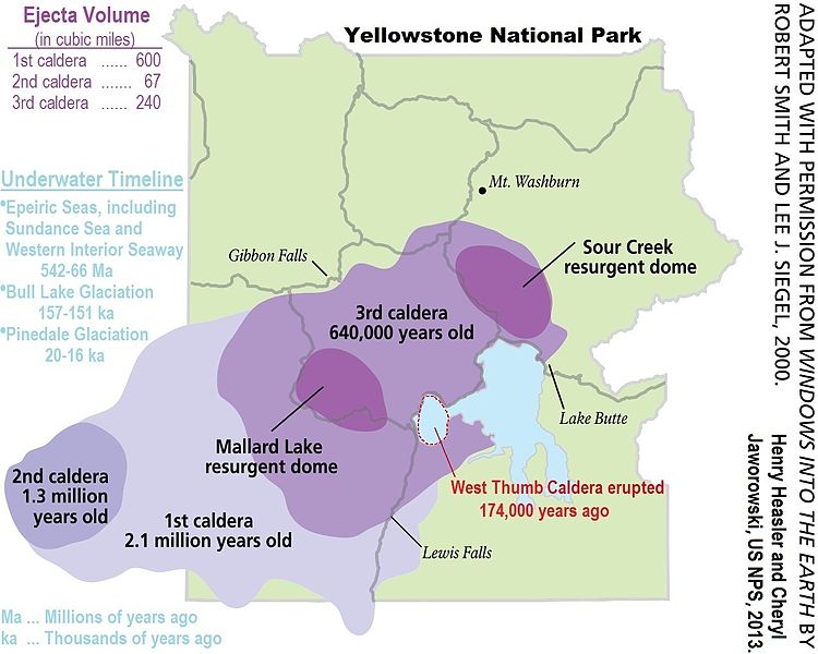 Yellowstone Calderas